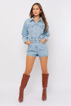 Load image into Gallery viewer, Suja Denim Romper
