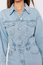 Load image into Gallery viewer, Suja Denim Romper
