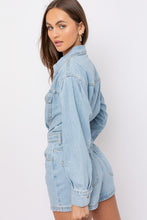 Load image into Gallery viewer, Suja Denim Romper
