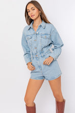 Load image into Gallery viewer, Suja Denim Romper
