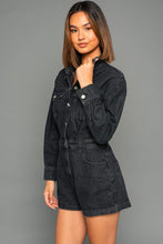 Load image into Gallery viewer, Suja Denim Romper
