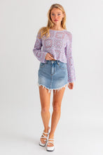 Load image into Gallery viewer, Iris Crochet Top
