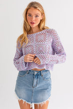 Load image into Gallery viewer, Iris Crochet Top
