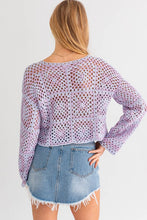 Load image into Gallery viewer, Iris Crochet Top
