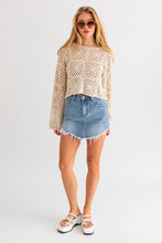 Load image into Gallery viewer, Iris Crochet Top
