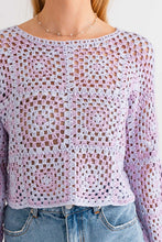 Load image into Gallery viewer, Iris Crochet Top
