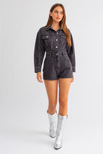 Load image into Gallery viewer, Suja Denim Romper
