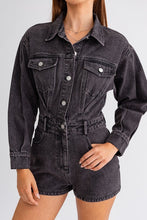 Load image into Gallery viewer, Suja Denim Romper
