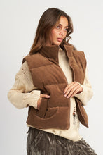 Load image into Gallery viewer, Coraline Puffer Vest
