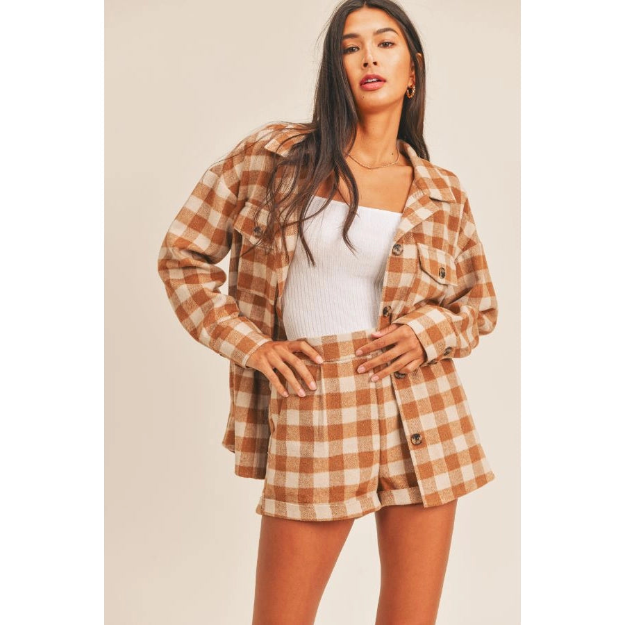 Archie Plaid Shacket