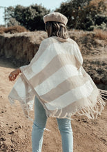 Load image into Gallery viewer, Baja Fringed Poncho
