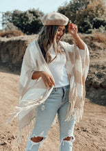 Load image into Gallery viewer, Baja Fringed Poncho
