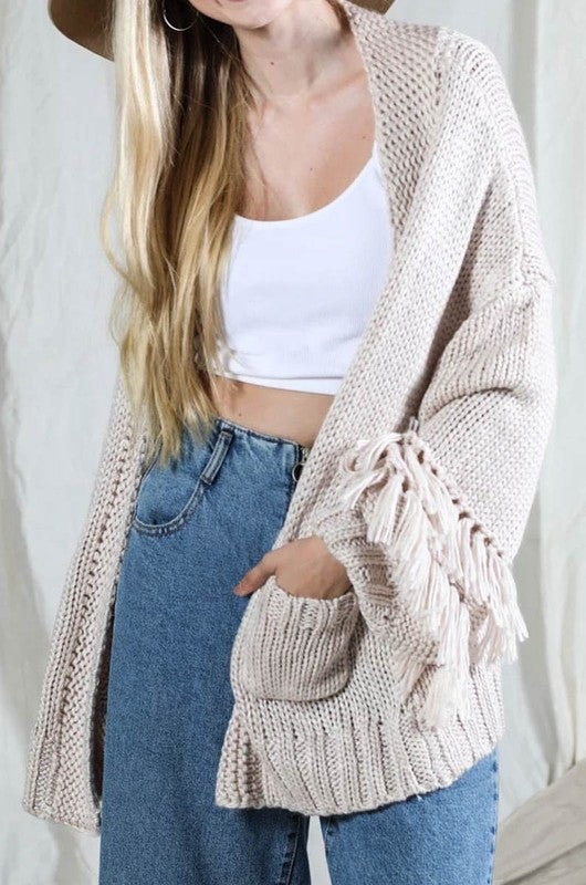 Ezra Fringe Sweater