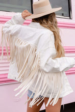 Load image into Gallery viewer, Ruby Rocks Fringe Jacket
