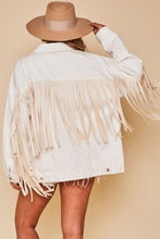 Load image into Gallery viewer, Ruby Rocks Fringe Jacket
