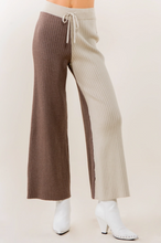 Load image into Gallery viewer, Tate Colorblock Sweater Pants
