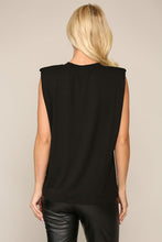 Load image into Gallery viewer, Largo Padded Shoulder Top
