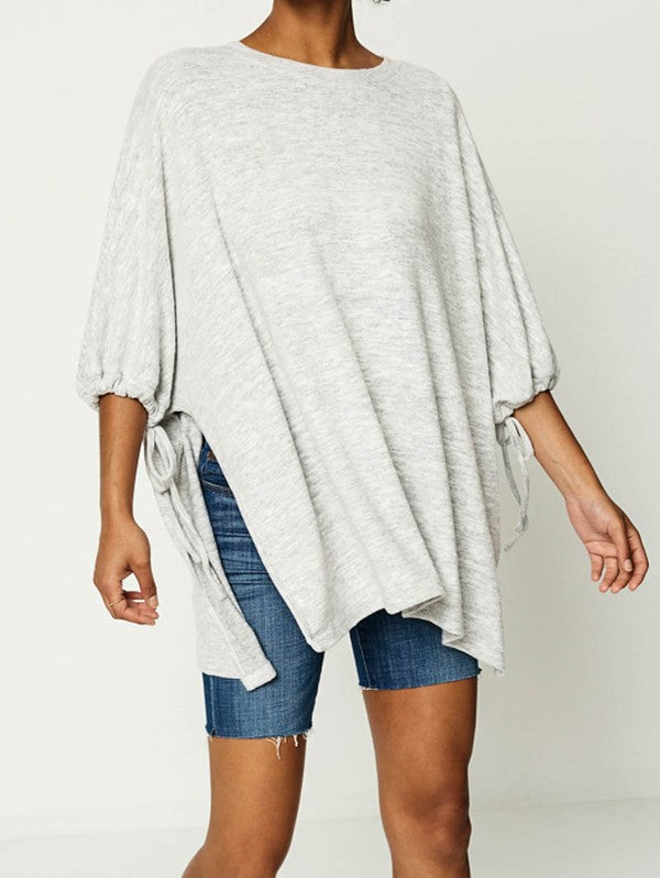 Camden Knit Poncho Top