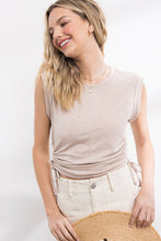 Load image into Gallery viewer, Dakota Side Ruched Top
